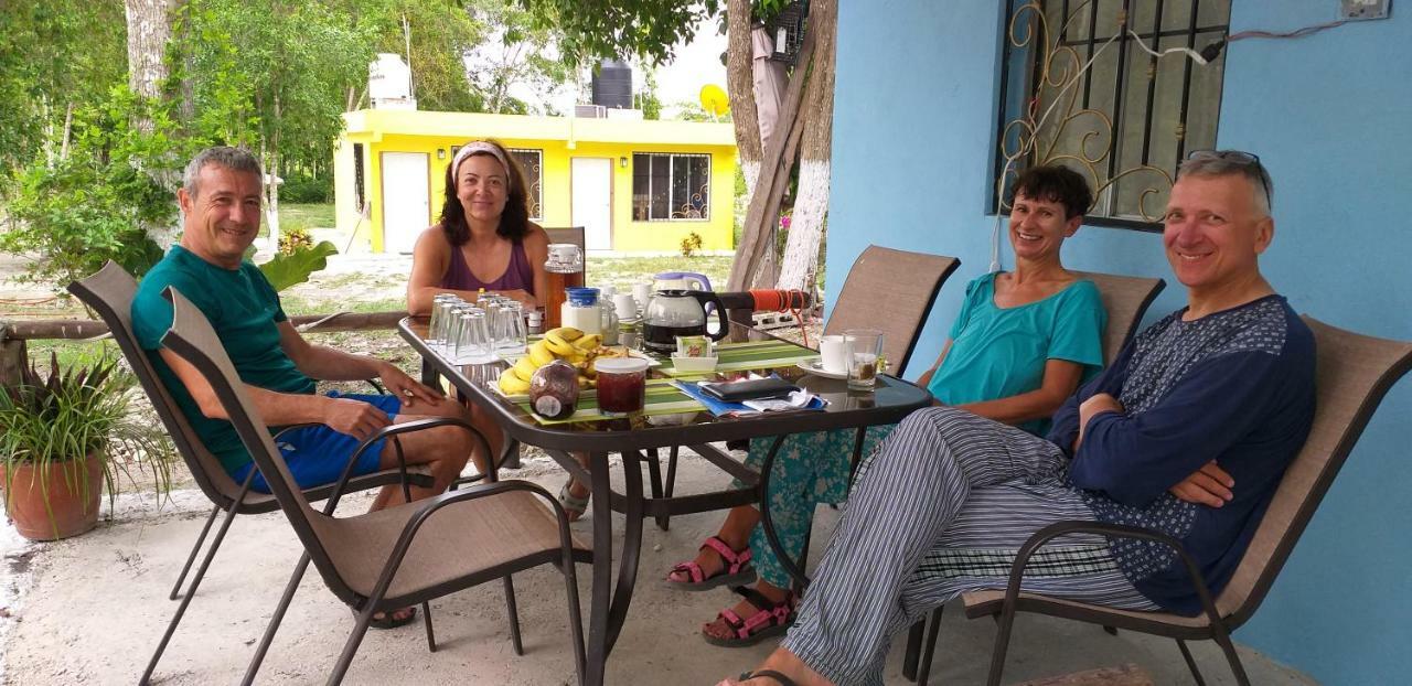 לינה וארוחת בוקר Chicanna Otoch Beek Calakmul מראה חיצוני תמונה